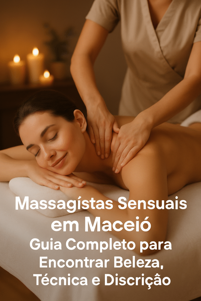Massagem sensual Maceió com massagistas profissionais e perfis verificados